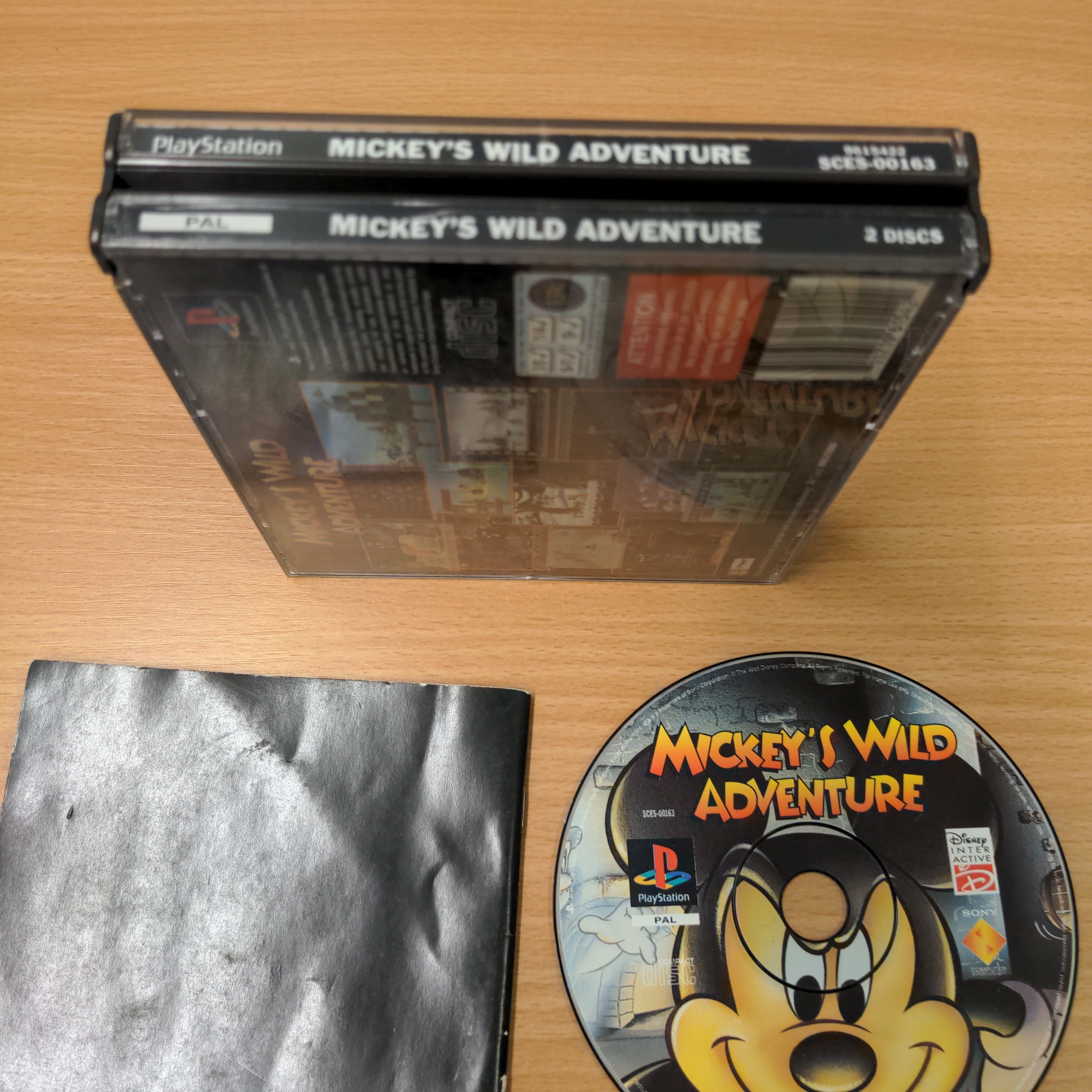 Mickey's Wild Adventure (Big box) Sony PS1 game Mickey's Wild Adventure (Big box) Sony PS1 game